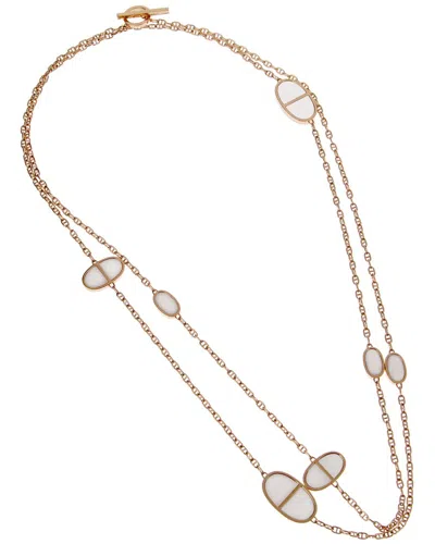 Pre-owned Hermes Hermès 18k Rose Gold Necklace (authentic Pre-loved)