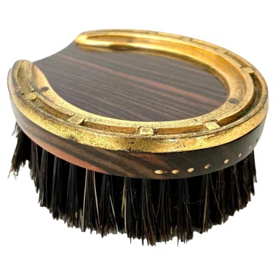 Pre-owned Hermes 1950s Hermès Ebony Brush In Black