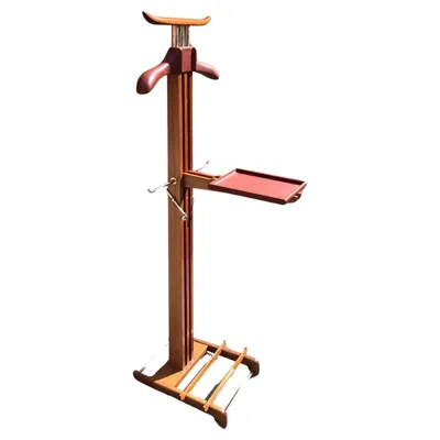 Pre-owned Hermes 1970's Valet Porte Vétements Par Paul Dupre-lafon For Hermès In Brown
