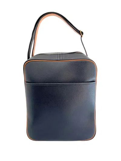 Pre-owned Hermes 1985 Ardennes Victoria Messenger Bag Shoulder Bag In Brown