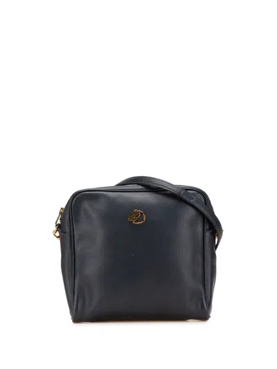 Pre-owned Hermes 1988 Box Calf Jockey Crossbody Bag