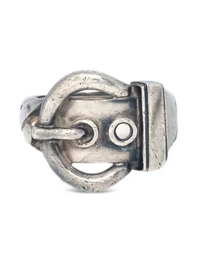 Pre-owned Hermes 1990-2000s Belt-buckle Ring