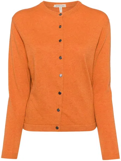 Pre-owned Hermes 1990-2000s Ensemble Top In Orange