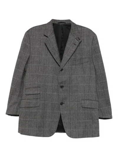 Pre-owned Hermes 1990-2000s Jacket In Gray