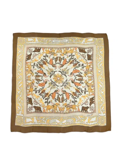 Pre-owned Hermes 1990-2000s Silk Scarf