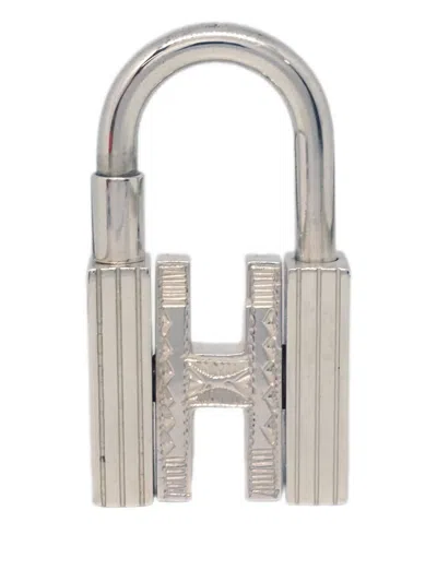 Pre-owned Hermes 1990-2000s Touareg Lock In 银色