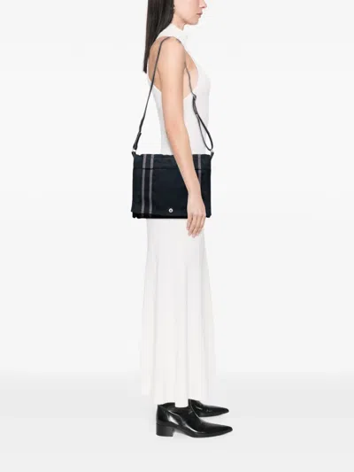 Pre-owned Hermes 1990-2010 Canvas Fourre Tout Besace Mm Crossbody Bag