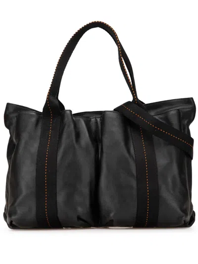 Pre-owned Hermes 1990-2010 Caravan Horizontal Mm Satchel