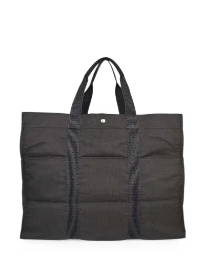 Hermes 1990-2000s Tgm Herline Tote Bag In Brown