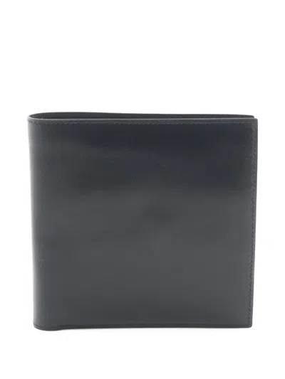 Pre-owned Hermes 1994 Bi-fold Wallet In Black