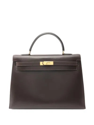 Pre-owned Hermes 1995 Kelly 35 Handbag