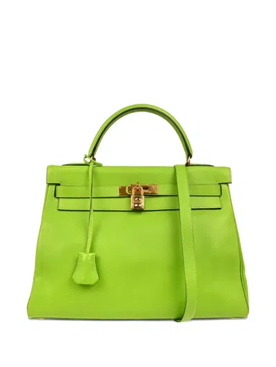 Pre-owned Hermes 1996 Kelly Retourne 32 Tote Bag