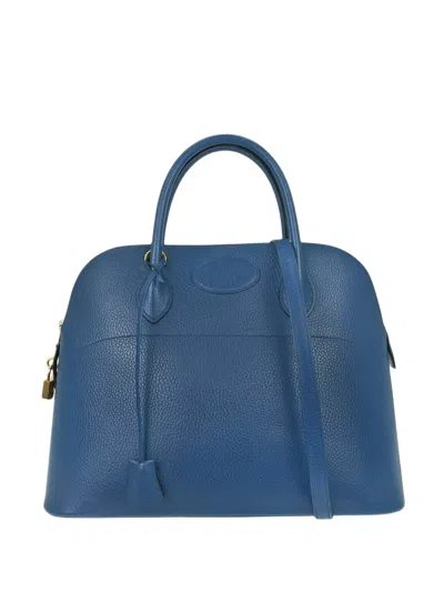Hermes 1997 35 Bolide Shoulder Bag In Black