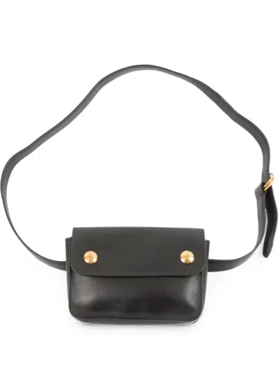 Pre-owned Hermes 1997 Floride Belt Bag In Black