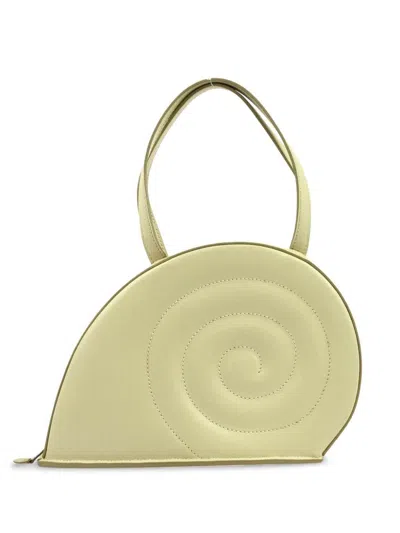 Pre-owned Hermes 1998 Colimacon Handbag In Neutrals
