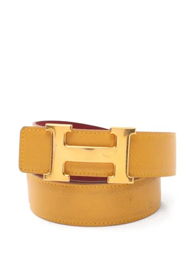 Pre-owned Hermes 1998 Constance Leather Belt