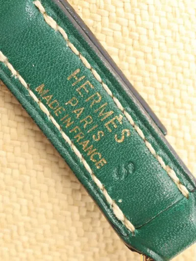 Pre-owned Hermes 1998 Toile Barenia Trim Ii 31 Shoulder Bag In Brown