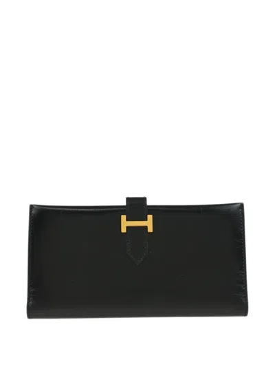Pre-owned Hermes 1999 Bearn Wallet