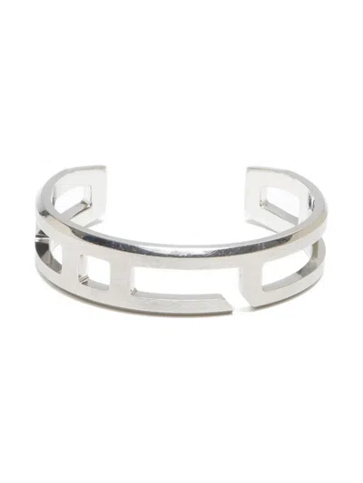 Pre-owned Hermes 2000-2020s Play T4 Bangle In 银色
