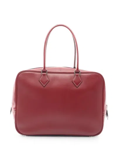Hermes 2000 32 Plume Tote Bag In Red