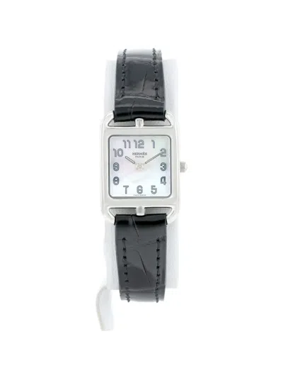 Pre-owned Hermes 2000 Cape Cod 20mm Watch In White