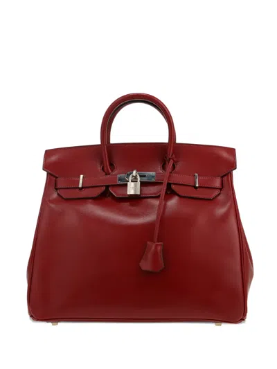 Pre-owned Hermes 2000 Haut À Courroies Tote Bag In Red