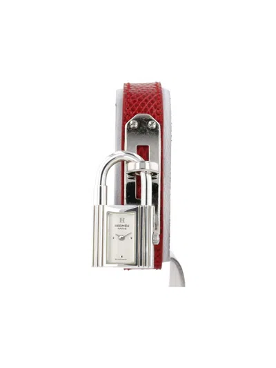 Pre-owned Hermes 2000 Kelly 20mm In White