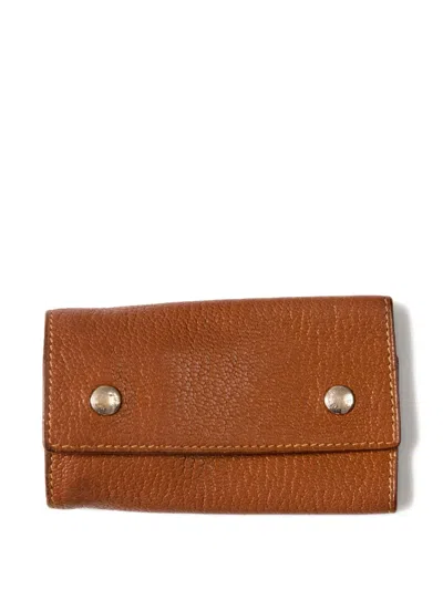 Pre-owned Hermes 2000's Key Case In Brown