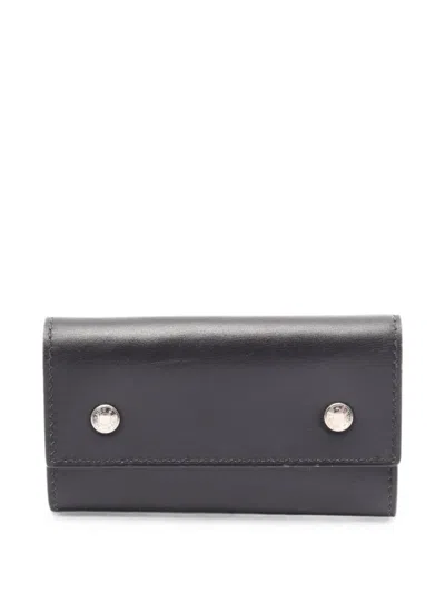 Pre-owned Hermes 2000 Serie Etuicle Key Case In Black