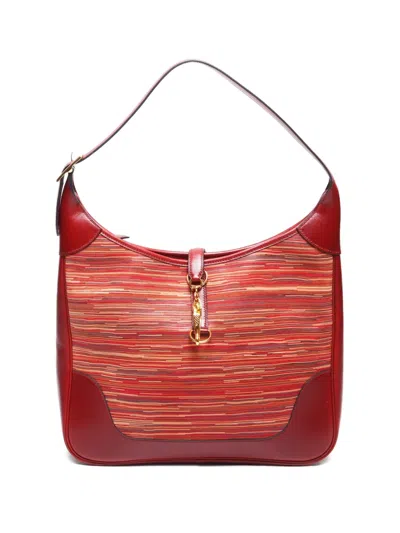 Pre-owned Hermes 2000 Trim 35 Shoulder Bag In Red