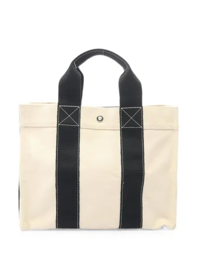 Pre-owned Hermes 2000s Bora Bora Pm Tote Bag In Neutral