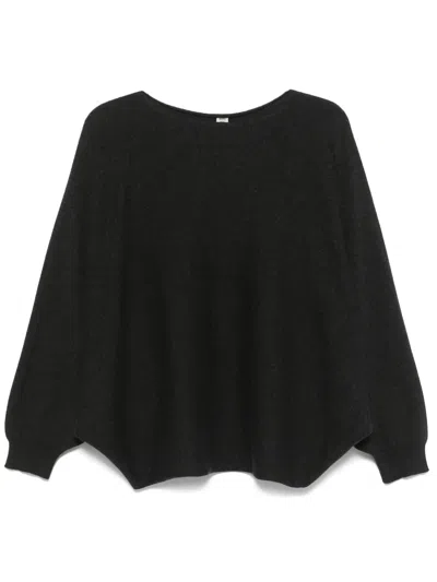 Pre-owned Hermes 2000s Cashmere Sweater In Grey