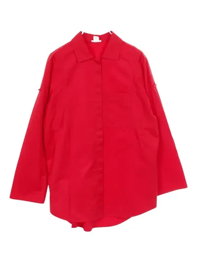 Pre-owned Hermes 2000s Cotton Shirt In Red