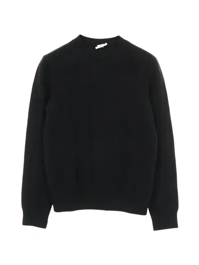 Pre-owned Hermes 2000s Crew-neck Wool Sweater In Black