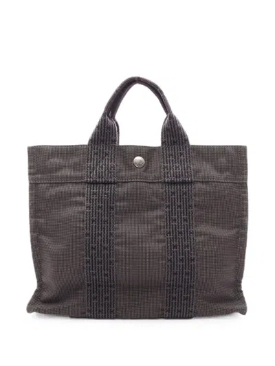 Hermes 2000s Herline Pm Tote Bag In Brown