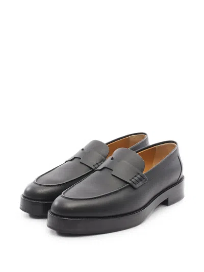 Pre-owned Hermes 2000s Hour Loafers In Black