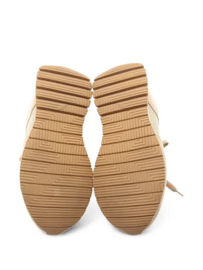 Pre-owned Hermes 2000s Jimmy Sneakers In Neutral