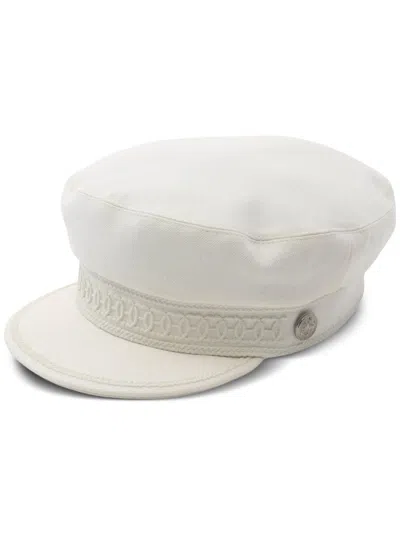Pre-owned Hermes 2000s Kabul Cap In White