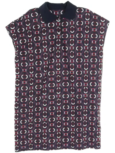 Pre-owned Hermes 2000s Kanoe Polo Shirt In Blue