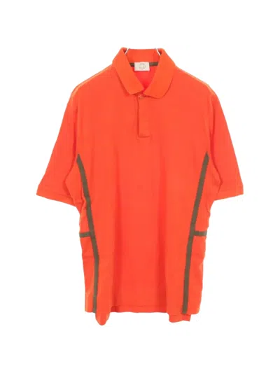 Pre-owned Hermes 2000s Short-sleeve Polo Shirt In Orange