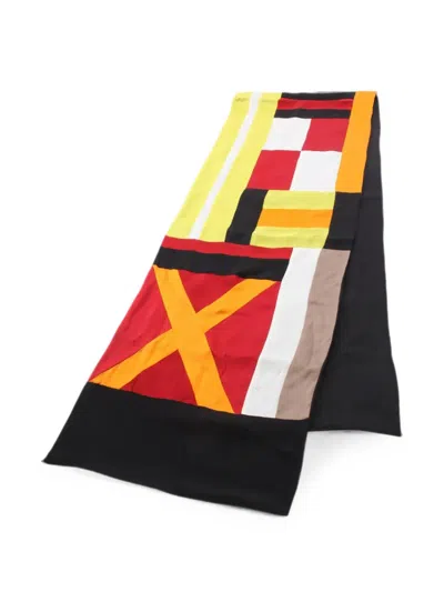 Pre-owned Hermes 2000s Silk Scarf In Black