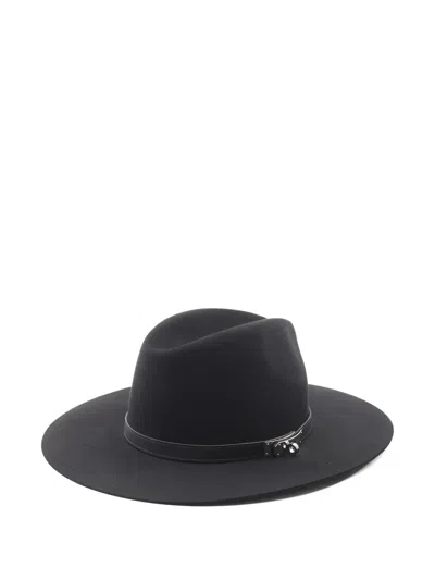 Pre-owned Hermes 2000s Trim Hat In Black
