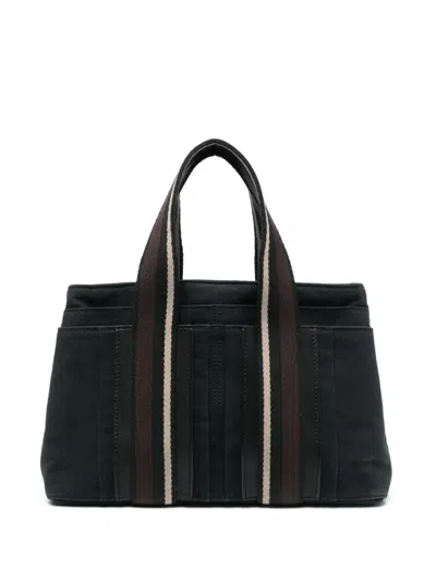Pre-owned Hermes 2000s  Troca Pm Tote Bag In Black