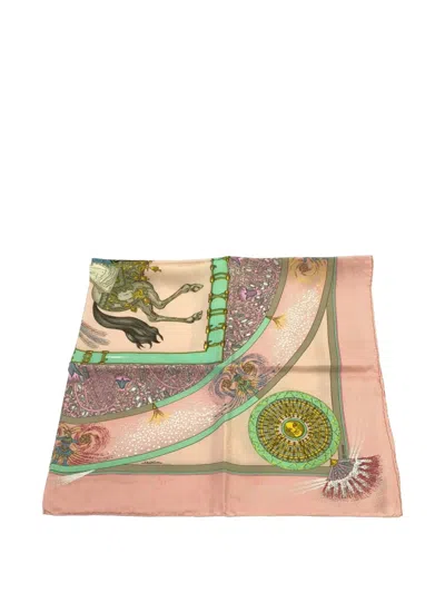 Pre-owned Hermes 2000s Twilly Silk Scarf