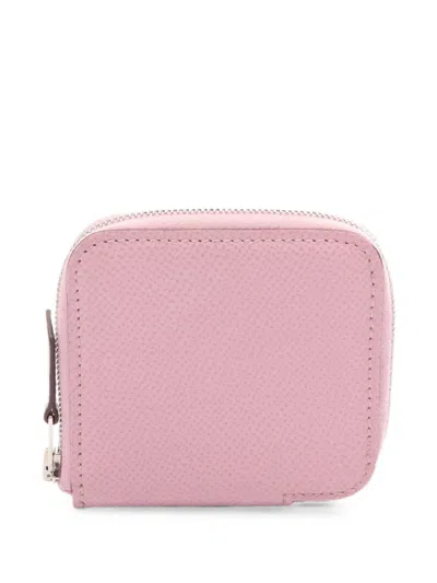 Pre-owned Hermes 2000s Zip-fastening Coin Purse In Pink