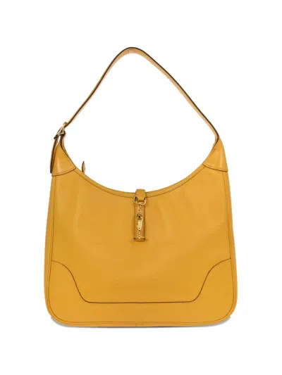Pre-owned Hermes 2003 31 Trim Shoulder Bag In Yellow