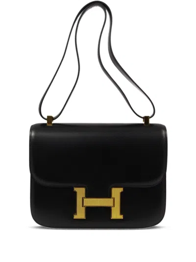 Pre-owned Hermes 2003 Constance 23 Shoulder Bag In Black