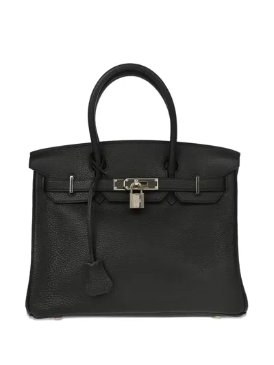 Pre-owned Hermes 2004 Birkin 30 Handbag In Black