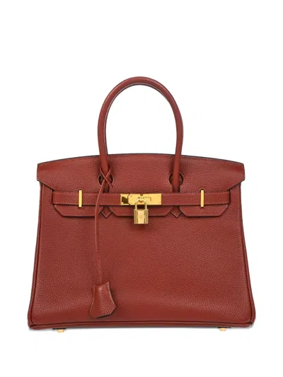 Pre-owned Hermes 2004 Birkin 30 Handbag In Brown