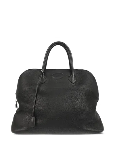 Pre-owned Hermes 2004 Bolide 45 Handbag In Black